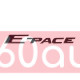 Автологотип шильдик эмблема Jaguar E-Pace Black