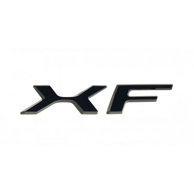 Автологотип шильдик емблема Jaguar XF Black