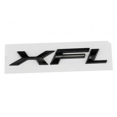 Автологотип шильдик емблема Jaguar XFL Black