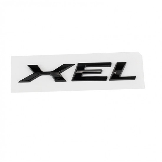Автологотип шильдик емблема Jaguar XEL Black