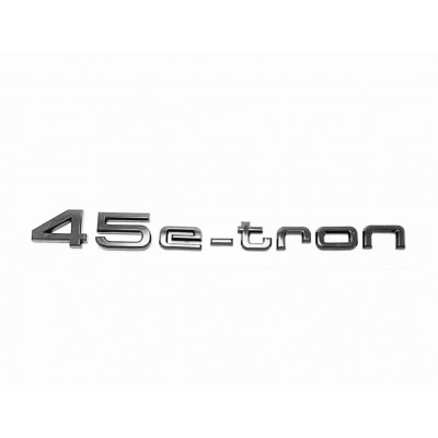 Автологотип шильдик емблема напис Audi Q4 45 e-tron Black Edition