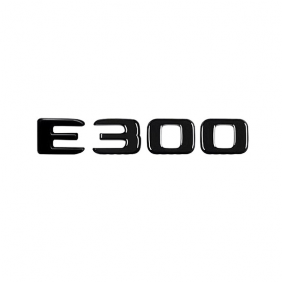 Автологотип шильдик емблема напис Mercedes E300 black