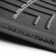 3D коврики для Volkswagen Tiguan 2017- Allspace, Seat Tarraco 2018- черные задние WeatherTech HP 449893IM