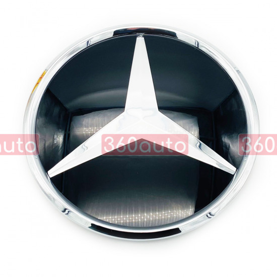 Емблема в решітку радіатора Mercedes GLE W166, C292, GLS X166, AMG-GT R190, GLC X253 дзеркальна зірка під дистронік