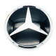 Емблема в решітку радіатора Mercedes GLE W166, C292, GLS X166, AMG-GT R190, GLC X253 дзеркальна зірка під дистронік