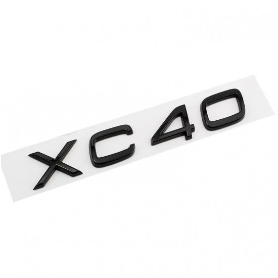 Автологотип шильдик емблема Volvo XC40 Black