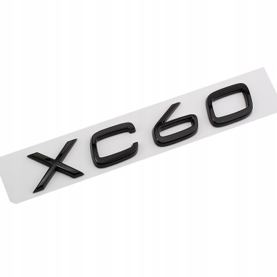 Автологотип шильдик емблема Volvo XC60 Black