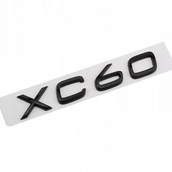 Автологотип шильдик эмблема Volvo XC60 Black