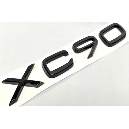 Автологотип шильдик емблема Volvo XC90 Black