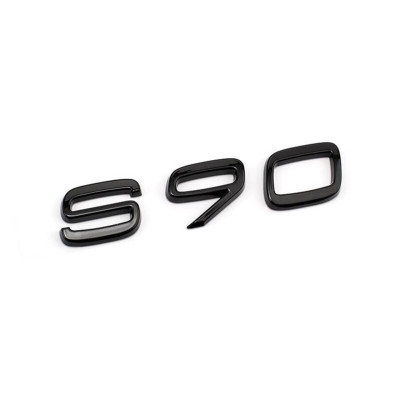 Автологотип шильдик эмблема Volvo S90 Black