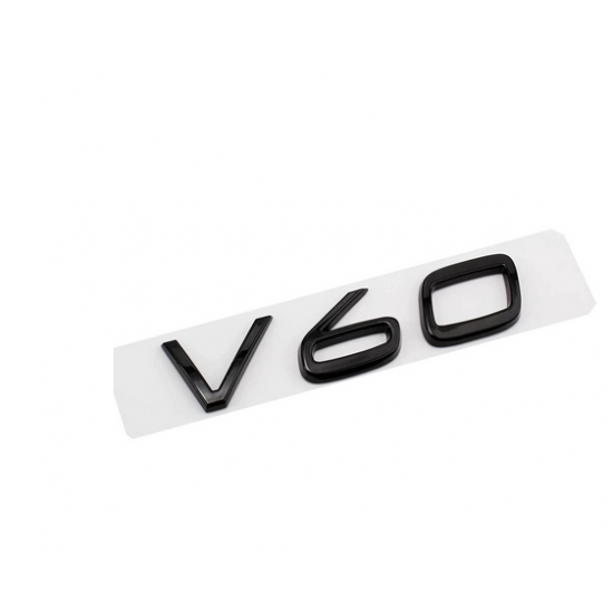 Автологотип шильдик эмблема Volvo V60 Black