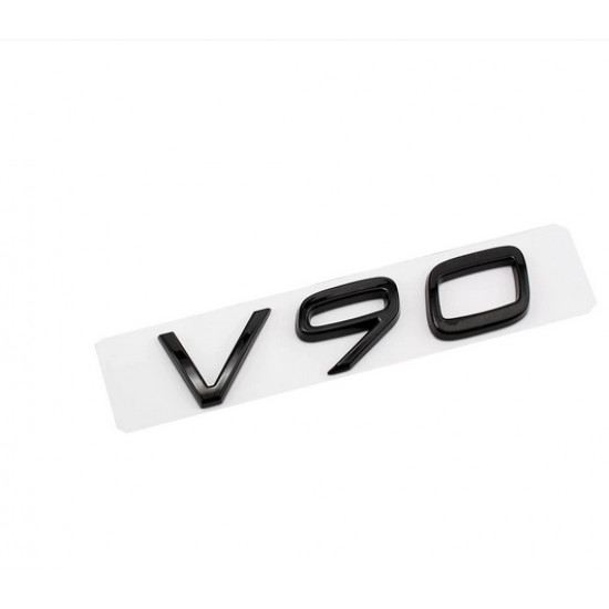 Автологотип шильдик емблема Volvo V90 Black