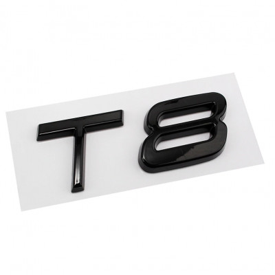 Автологотип шильдик емблема Volvo T8 Black