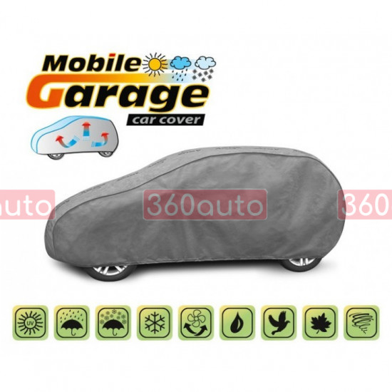 Тент автомобильный Fiat Punto, Grande Punto 2005-2018 Kegel Mobile Garage M2 Hatchback 380-405см