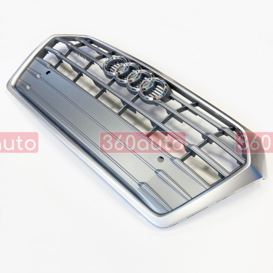 Решетка радиатора на Audi Q5 2016-2019 серая 80A853651