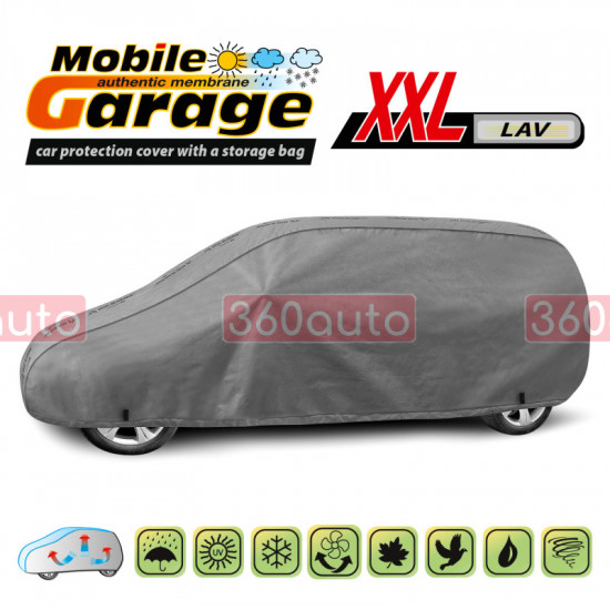 Автомобильный чехол тент на Mercedes Citan 2012- база L3 Kegel Mobile Garage LAV XXL 463-490см