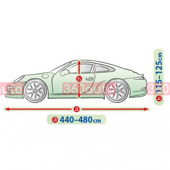 Чохол тент на автомобіль Mercedes CLA-class C117, C118 2013-2024 Kegel Mobile Garage XL Coupe 440-480см