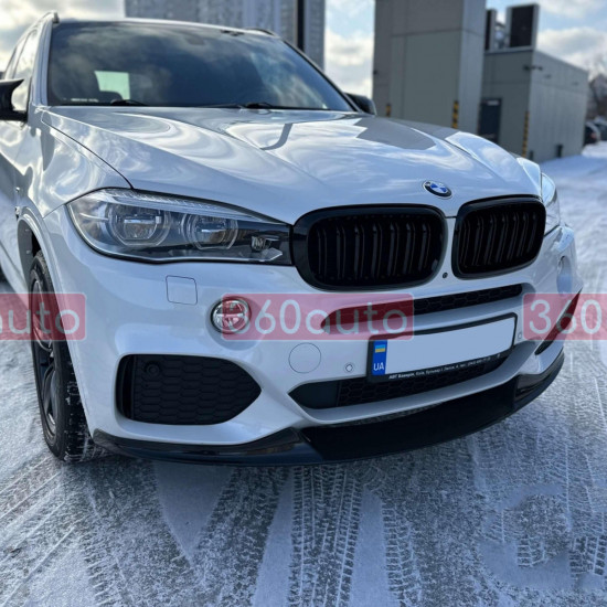 Сплітер переднього бампера на BMW X5 F15 2013-2018 V2 бампер M-Paket BMWF15-1378