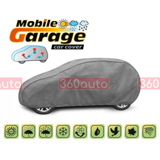 Чохол тент на автомобіль Renault Clio 1998-2012 Kegel Mobile Garage M1 hatchback 355-380см