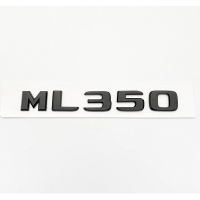 Автологотип шильдик емблема напис Mercedes ML350 black A1648171215
