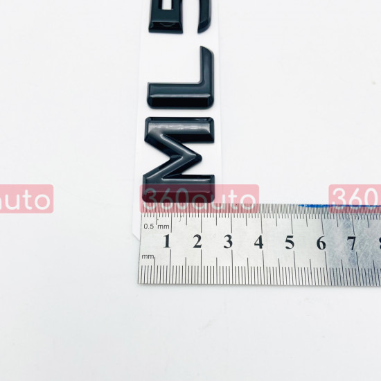 Автологотип шильдик емблема напис Mercedes ML500 black A1648171015