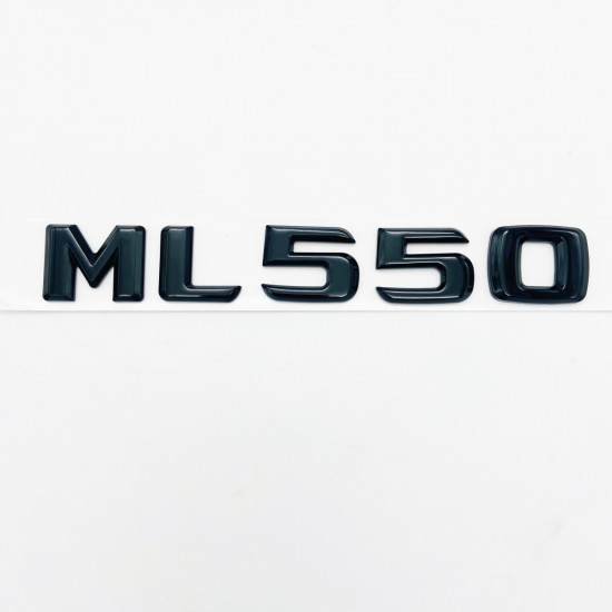 Автологотип шильдик емблема напис Mercedes ML550 black A1648171515