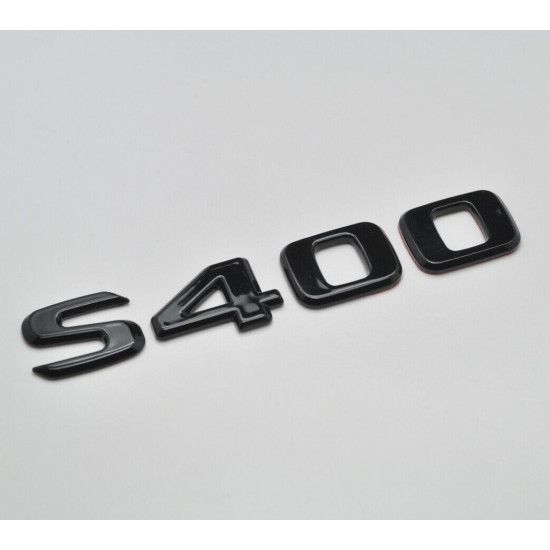 Автологотип шильдик эмблема надпись Mercedes S400 black