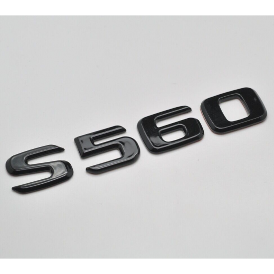 Автологотип шильдик эмблема надпись Mercedes S560 black