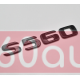 Автологотип шильдик эмблема надпись Mercedes S560 black
