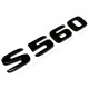 Автологотип шильдик емблема напис Mercedes S560 black