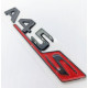 Автологотип шильдик емблема напис Mercedes A45s AMG black red