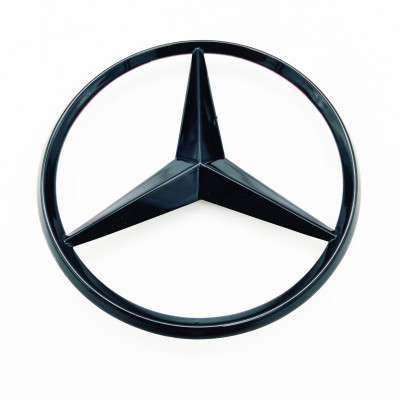 Задня емблема для Mercedes C-class W204 2007-2014 чорний глянець A2047580058