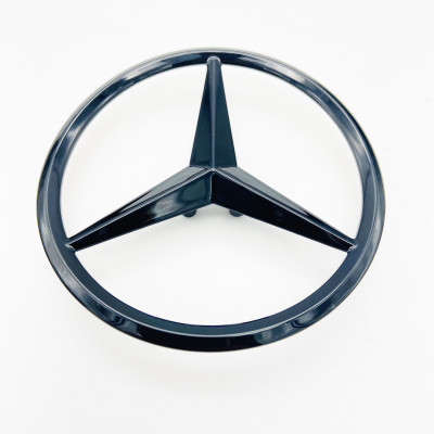 Задняя эмблема для Mercedes A-class V177 2018- Sedan Черный глянец