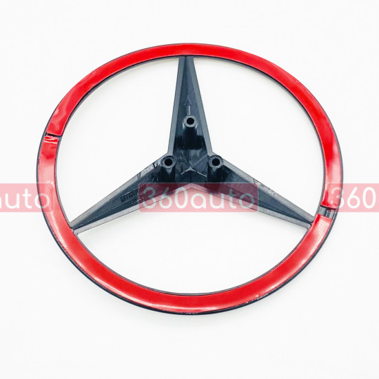 Задня емблема для Mercedes A-class V177 2018- Sedan Чорний глянець