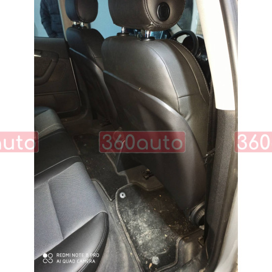 Модельні чохли на сидіння Renault Zoe 2012-2019 комбіновані Union Avto Пошиття під Замовлення