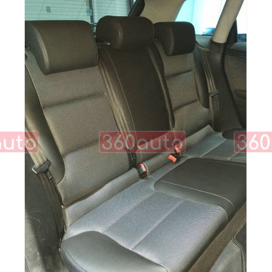 Модельні чохли на сидіння Toyota Prius 2009-2015 комбіновані Пошиття під Замовлення