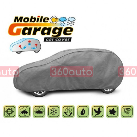 Чохол тент на автомобіль Skoda Roomster 2006-2015 Kegel Mobile Garage L1 hatchback/kombi 405-430см