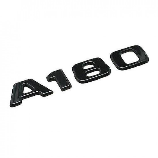 Автологотип шильдик емблема напис Mercedes A180 gloss black