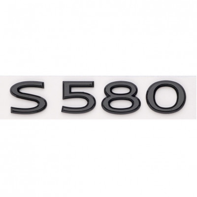 Автологотип шильдик логотип надпись Mercedes S580 Gloss black