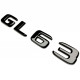 Автологотип шильдик емблема напис Mercedes GL63 Gloss black