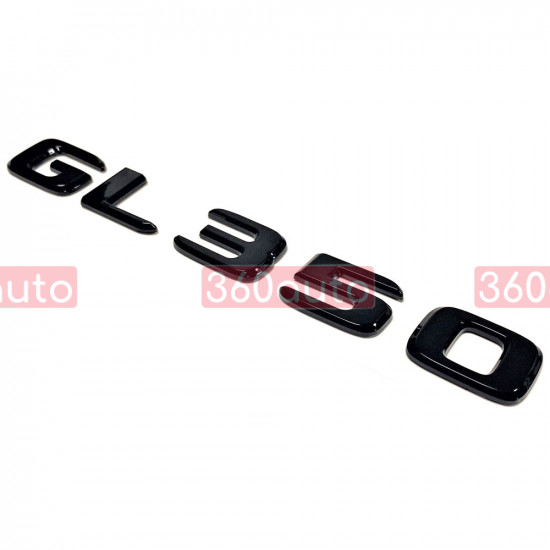 Автологотип шильдик емблема напис Mercedes GL350 Gloss black