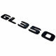 Автологотип шильдик логотип надпись Mercedes GL350 Gloss black