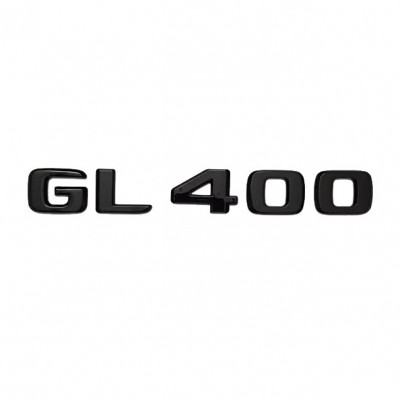 Автологотип шильдик емблема напис Mercedes GL400 Gloss black