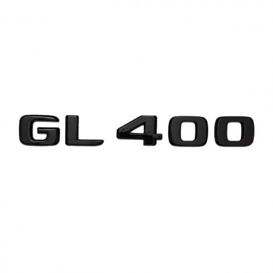 Автологотип шильдик логотип надпись Mercedes GL400 Gloss black