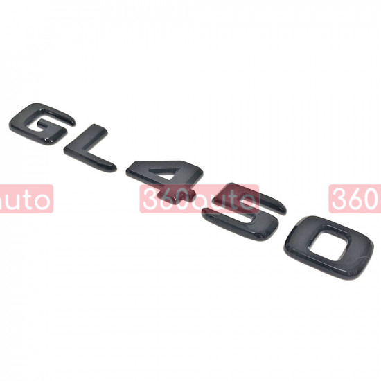 Автологотип шильдик емблема напис Mercedes GL450 Gloss black
