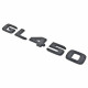 Автологотип шильдик логотип надпись Mercedes GL450 Gloss black