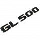 Автологотип шильдик емблема напис Mercedes GL500 Gloss black