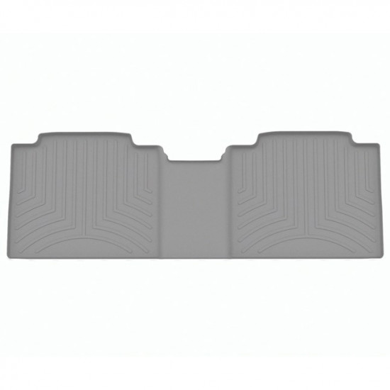 3D килимки для Toyota bZ4X, Subaru Solterra 2023- сірі задні WeatherTech 4617982