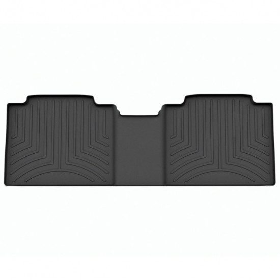 3D килимки для Toyota bZ4X, Subaru Solterra 2023- чорні задні WeatherTech 4417982