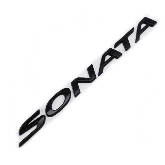 Автологотип шильдик емблема напис Hyundai Sonata Black Edition